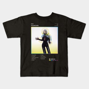 Björk - Vulnicura Tracklist Album Kids T-Shirt